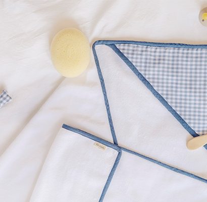 toalla vichy bebe